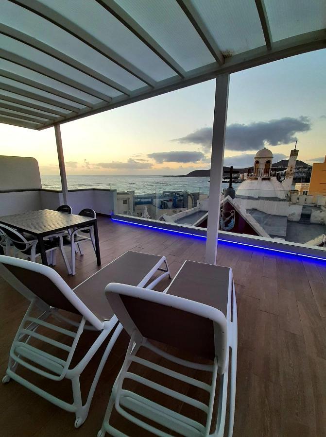Malibu Canteras Atico 23 Vista Mar - Seaview Penthouse (Adults Only) Las Palmas de Gran Canaria Zewnętrze zdjęcie